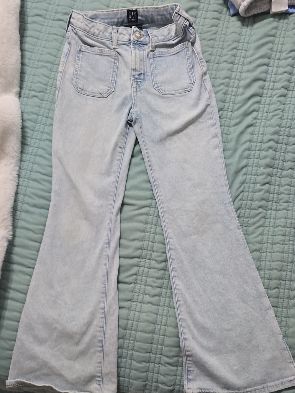 GAP Light Blue Flared Kids Jeans